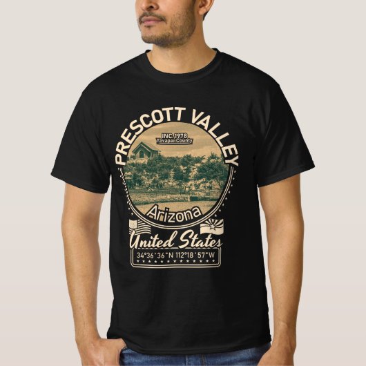PRESCOTT VALLEY ARIZONA - PRESCOTT NATIONALER WALD T-Shirt (Vorderseite)
