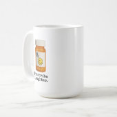 Prescribe Laughter-Tasse Kaffeetasse (Vorderseite Links)
