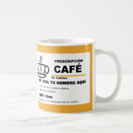 Prescripción de Café taza Kaffeetasse