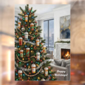 Prescription Bottle Tree Medical Holiday Fensteraufkleber (Blatt 2)