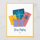 Present Christmas Game Secret Santa Questionnaire (Rückseite)