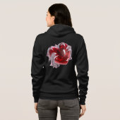 Present for love and St. Valentine Hoodie (Schwarz voll)