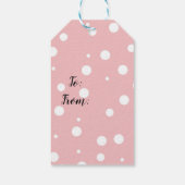 Present Illustration Christmas Classic Geschenktas Geschenkanhänger (Rückseite)