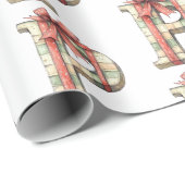 Present Letter P Christmas Geschenkpapier (Rolleneckpunkt)