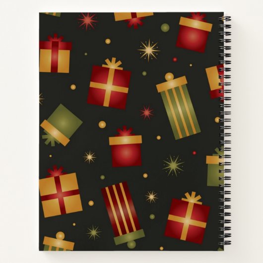 Present Pattern Notizblock (Rückseite)