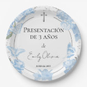 Presentación 3 años Paper Tellers Butterflys Pappteller (Vorderseite)