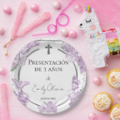 Presentación 3 años Paper Tellers Butterflys Pappteller (Party)