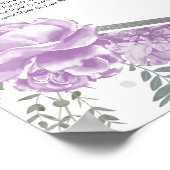 Presentación 3 años Seating Chart signieren Schmet Poster (Ecke)