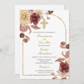 Presentación de tres años einladung (Vorne/Hinten)