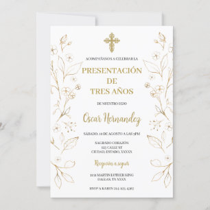Presentación de Tres Años Einladung