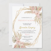 Presentacion de tres anos einladung (Vorderseite)