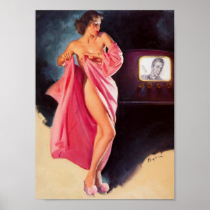 Presenter Pin Up Poster