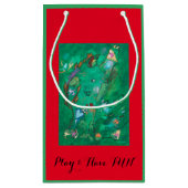 Presentpåse "I love you" Kleine Geschenktüte (Rückseite)