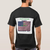 PRESIDENT DAY OF AMERICA T-Shirt (Rückseite)