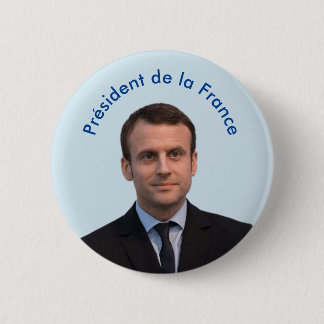 Président De-La Frankreich Emmanuel Macron Button