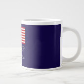 PRESIDENT DONALD TRUMP BEST PRESIDENT EVER  Jumbo-Tasse (Rechts)