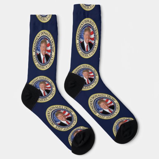 President Donald Trump Keep America Great Socken (Rechts)
