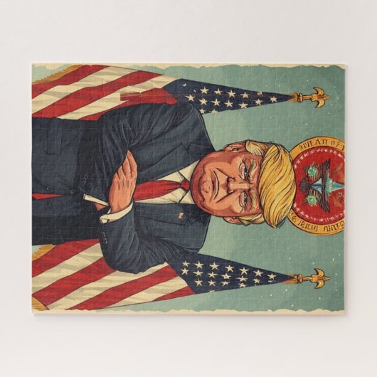 President Trump Puzzle (Horizontal)