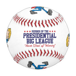 "Presidential Big League" Funny Trump Baseball