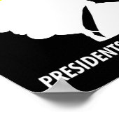 Presidents Are Not Kings - Donald Trump Shattered  Poster (Ecke)