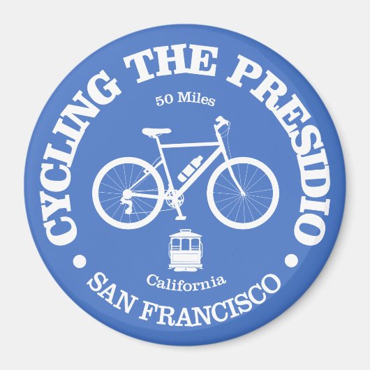 Presidio (Radfahren) Magnet (Vorne)