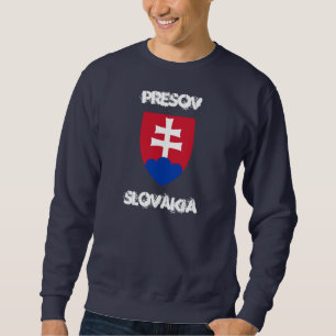 Presov, Slowakei mit Wappen Sweatshirt