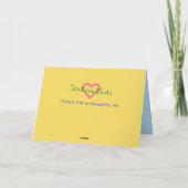 PRESQUE ISLE BRIGHT GREETCARD KARTE (Rückseite)