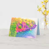 PRESQUE ISLE BRIGHT GREETCARD KARTE (Gelbe Blume)