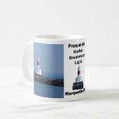 Presque Isle Harbour Breakwater Light Tasse (Vorderseite Links)