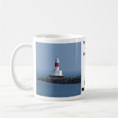 Presque Isle Harbour Breakwater Light Tasse (Links)