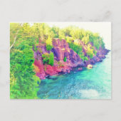 Presque Isle helle Postkarte (Vorderseite)