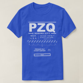 Presque Isle Landkreis Airport PZQ T - Shirt
