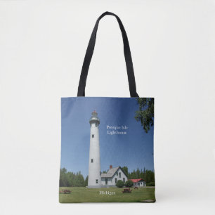 Presque Isle Lighthouse auf der ganzen Tasche