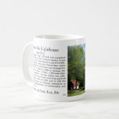 Presque Isle Lighthouse Eire, PA-Tasse Kaffeetasse (Vorderseite Links)
