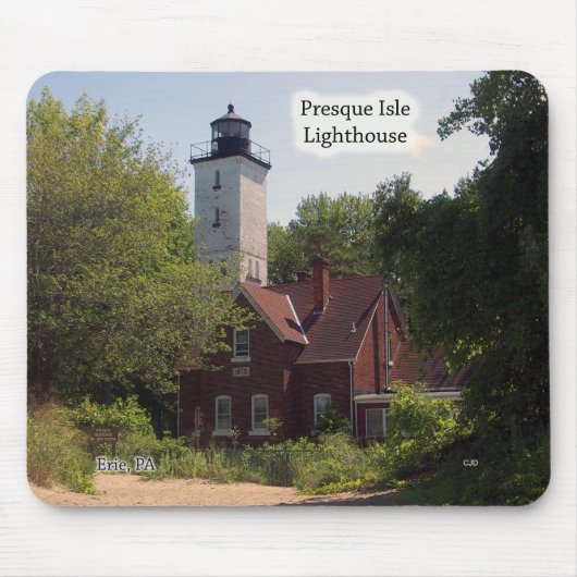 Presque Isle Lighthouse Erie mousepad (Vorne)