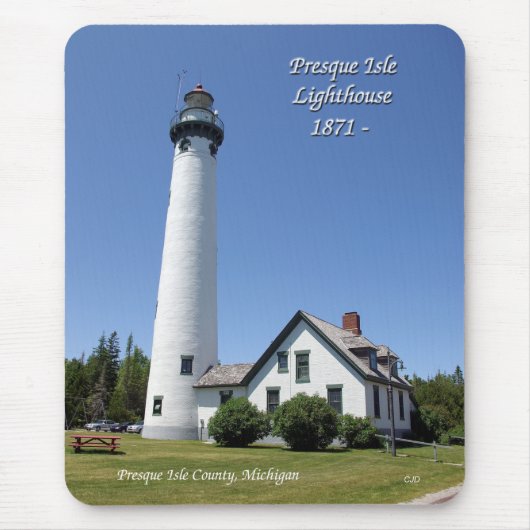 Presque Isle Lighthouse Mousepad (Vorne)