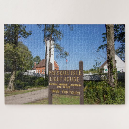 Presque Isle Lighthouse Puzzle (Horizontal)