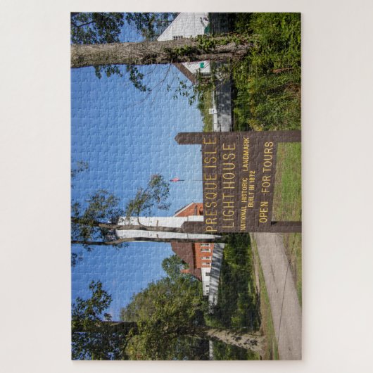 Presque Isle Lighthouse Puzzle (Vertikal)