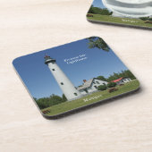 Presque Isle Lighthouse Set von 6 Untersetzer aus (Linke Seite)