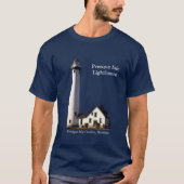 Presque Isle Lighthouse Shirt dunkel (Vorderseite)