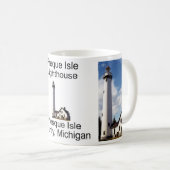 Presque Isle Lighthouse Tasse (VorderseiteRechts)