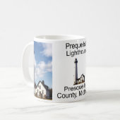 Presque Isle Lighthouse Tasse (Vorderseite Links)
