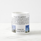 Presque Isle Lighthouses Tasse (Mittel)