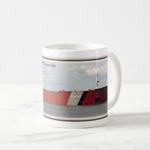 Presque Isle mit Streifen-Tasse Kaffeetasse