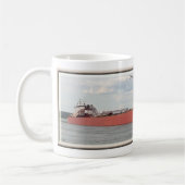 Presque Isle mit Streifen-Tasse Kaffeetasse (Links)
