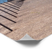 Presque Isle North Pierhead Lighthouse Poster (Ecke)