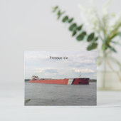 Presque Isle Post Card Postkarte (Stehend Vorderseite)