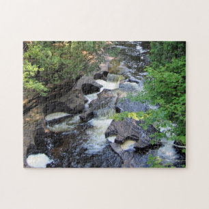 Presque Isle River - Michigan - 11x14 - 252 pc Puzzle