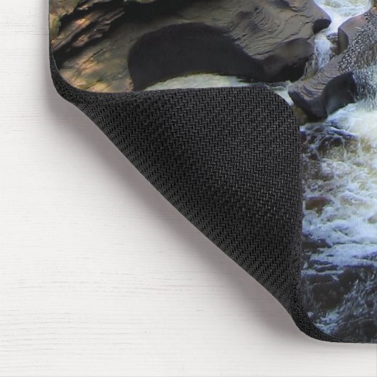 Presque Isle River Michigan Mousepad (Ecke)