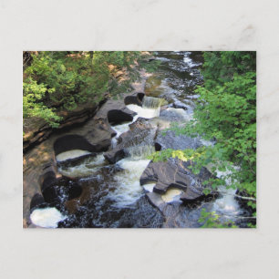 Presque Isle River Postcard Postkarte